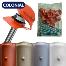 Carregar imagem no visualizador da galeria, Kit Vedação Fixação Parafuso Telhas Pvc Plan 10 Un