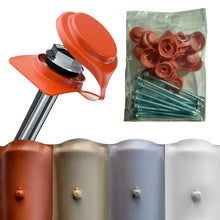 Carregar imagem no visualizador da galeria, Kit Vedação Fixação Parafuso Telhas Pvc Plan 10 Un